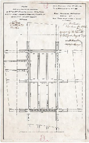 Plan, Plan showing proposed extension of 17th and 19th St. and Continental P.R.W. Cos. line on 17th St., Reed to Tasker St, Tasker St., 17th to 18th Sts., and on 18th St., Tasker to Reed Sts. 26th Ward. [Survey returned and approved by Board of Surveyors May 18, 1891]