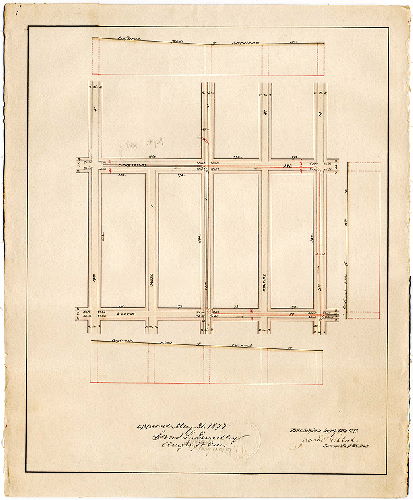 Plan, [No title. Passenger railway tracks in 11th and 12th Sts. and in Susquehanna and Diamond Sts. between 11th and 13th sets. Survey returned April 20, 1877; approved May 21, 1877]