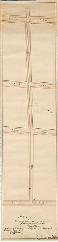 Plan, Plan of a part of the Girard Avenue Passenger Railway. Philadelphia, October 24th, 1886. Joseph Mercer, City Surveyor, Sixth District. [Approved by Board of Surveyors March 2, 1885]