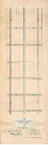 Plan, Plan of the Seventeenth and Nineteenth Street Passenger Railway Extension 1870 [Approved by Board of Surveyors Nov. 21, 1870]