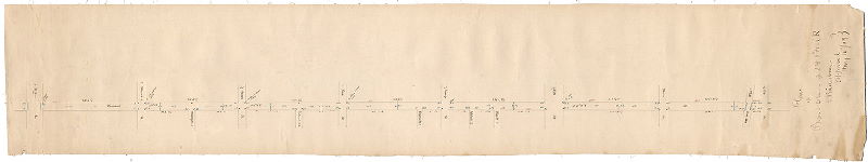 Plan, Plan of proposed extension of 2nd & 3rd St. RR to Bridesburg, approved May 16, '59