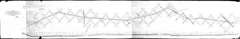 Plan, Plan showing location of temporary track on Moyamensing Ave. and Penrose Ferry Avenue Passenger Railway Co. from the west side of Broad St. to Penrose Ferry Bridge, Twenty-sixth and Thirty-sixth Wards, Philadelphia [Approved by Board of Surveyors Aug. 5, 1895]
