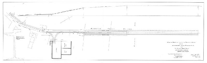 Plan, Plan of proposed location of tracks and curves of the Southwestern Street Passenger Ry. Co. over the Penrose Ferry Bridge and the southwest approach, Fortieth Ward, Philad'a. [Approved by Board of Surveyors March 6, 1899]