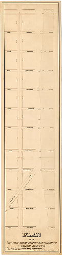 Plan, Plan of the Navy Yard, Broad Street and Fairmount Railway Company's road on Spring Garden Street 