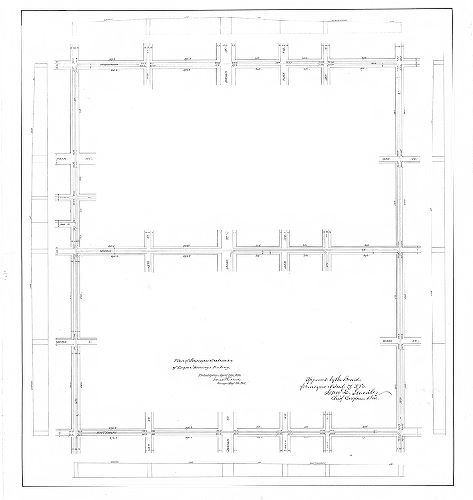 Plan, Plan of proposed extension of Empire Passenger Railway [Approved by Board of Surveyors April 17, 1876]