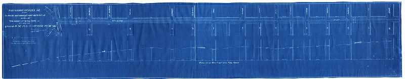 Plan, Plan showing proposed line of the Elmwood and Fairmount Park Pass'r. R.W. CO. on 52nd St. from Market St. to Baltimore Av., 27th Ward, Phila. [Approved by Board of Surveyors May 22nd 1893]