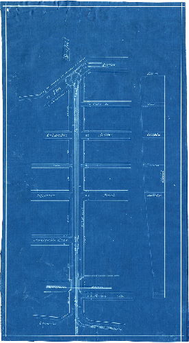 Plan, Plan of route of West Philadelphia Passenger Railway Co. on 52nd St. from Elm Ave. to Market St. Sheet No. 2 [Approved by Board of Surveyors Feb. 20, 1893]