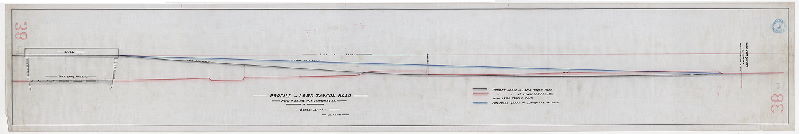 Plan, Profile of Lamb Tavern Road north of bridge over Connecting R.R.