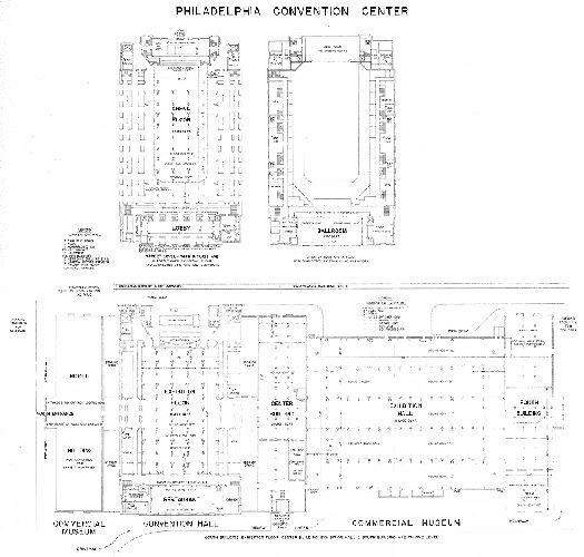 Plan, Philadelphia Convention Center