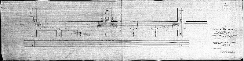 Plan, Plan showing proposed extension of Continental Pass. Railway Co. on McKean St. from 18th to 20th Sts. Phila. Rapid Transit Co., Lessee [Approved by Board of Surveyors Oct. 19, 1903]
