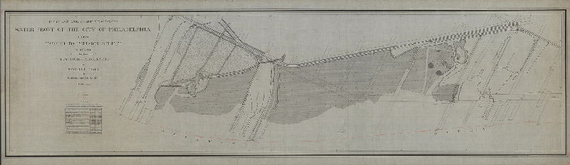 Plan, U.S. Coast and Geodetic Survey. Water Front of the City of Philadelphia from Tasker to Pollock Street. Surveyed under the direction of R. M. Bache, Assistant, by Neville B. Craig, in September and October, 1889. Scale 1:1200