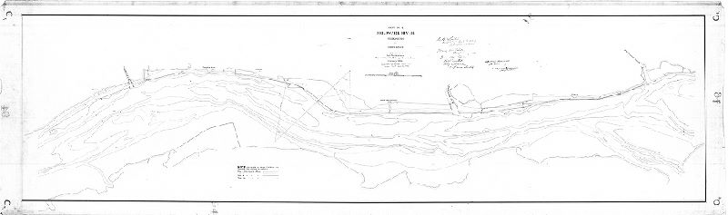 Plan, Sheet No. 4. Delaware River from Bridesburg to Torresdale. Preliminary Port Warden’s lines. Prepared by U.S. Advisory Commission February 1886. Scale 400 ft. to 1 inch. Approved by Board of Harbor Commissioners March 4, 1886. Superseded by Revised Sheet No. 4. [Transcribed from City Archives Record Group 90.14, p. 452-453]