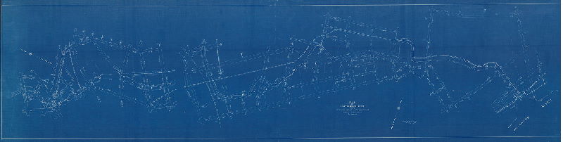 Plan, Plan of Frankford Creek from Kensington Ave. to Delaware River. Twenty-third & Forty-fifth Wards, Philadelphia. [Note on reverse: "Original A-8-5 filed in Sewer Div."]