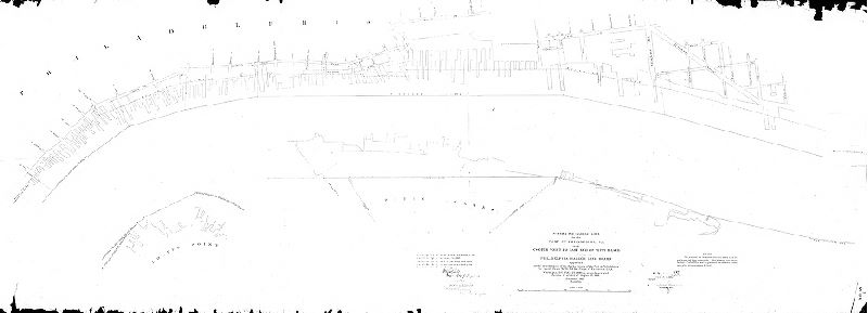 Plan, Pierhead and bulkhead lines for the Port of Philadelphia from Cooper Point to east end of Petty Island as recommended by the Philadelphia Harbor Line Board appointed for the establishment of the harbor lines of the Port of Philadelphia….December 1893. 