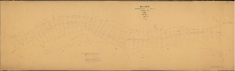 Plan, Sheet No. 2. Isodynamic lines at time of maximum velocity of ebb, surveyed in May, June & July 1886. 