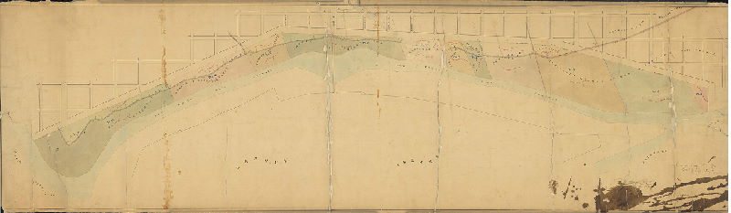 Plan, [No title. League Island and adjacent properties in South Philadelphia, "surveyed May 1867 by Charles S. Close."]