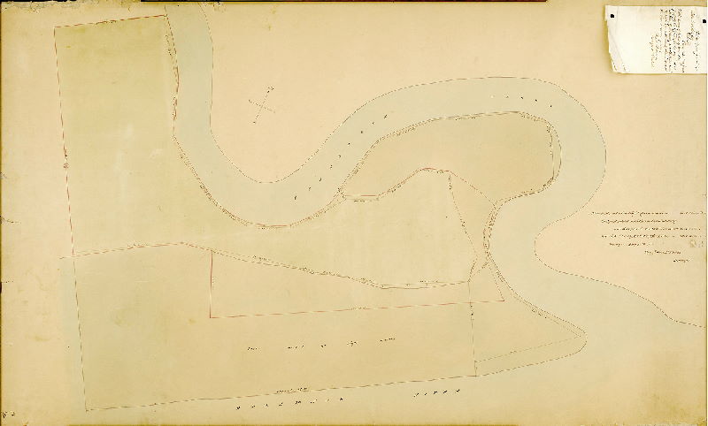 Plan (alternate image), [No title. Survey of House of Correction property]