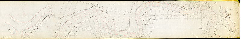 Plan, [No title. Schuylkill River from mouth to South Street. This is probably a preliminary tracing of Plan 301-1 HP]