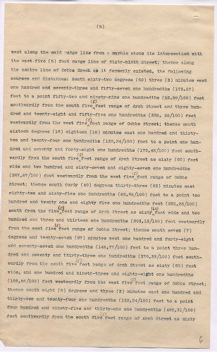 p. 6, ZZ. Report of Commission to ascertain boundary lines between Philadelphia and Delaware Counties. Filed Jan. 20, 1905