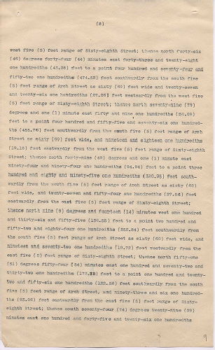 p. 9, ZZ. Report of Commission to ascertain boundary lines between Philadelphia and Delaware Counties. Filed Jan. 20, 1905
