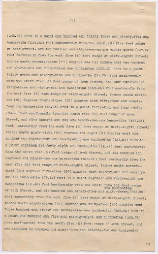 p. 10, ZZ. Report of Commission to ascertain boundary lines between Philadelphia and Delaware Counties. Filed Jan. 20, 1905