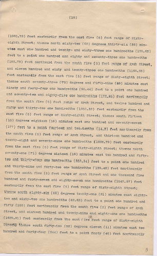 p. 11, ZZ. Report of Commission to ascertain boundary lines between Philadelphia and Delaware Counties. Filed Jan. 20, 1905
