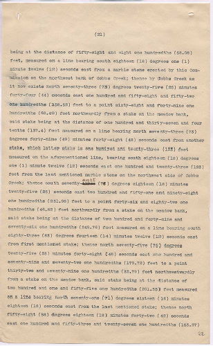p. 22, ZZ. Report of Commission to ascertain boundary lines between Philadelphia and Delaware Counties. Filed Jan. 20, 1905