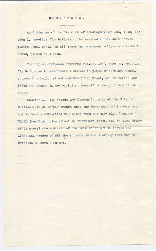 p. 8, Brief on the Aramingo Canal, formerly Gunner's Run and Canal