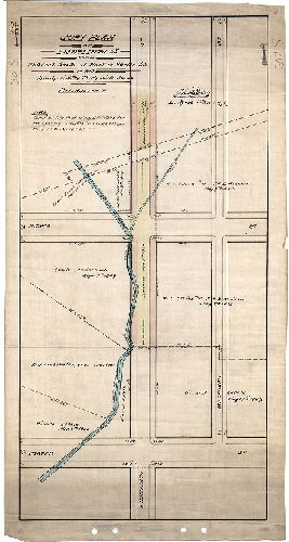 Plan, Jury plan of Eighteenth St. 260 feet south of Wolf to Porter St. in the Twenty-sixth and Thirty-sixth Wards, Philadelphia.