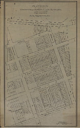 Plan, Plan of lots surveyed for the North Frankford Land Company, Thirty-fifth Ward, Philadelphia
