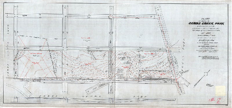 Plan, Plan for addition to Cobbs Creek Park of property bounded by Lansdowne Ave: Lebanon Ave, Haverford St. and Cobbs Creek Park, 34th Ward. Philadelphia. Prepared for the use of the Board of View in the matter of condemnation thereof, under ordinance approved Dec. 24, 1925, confirmed April 5, 1926. Lines and grades of streets authorized by ordinance of the Councils. Approved June 21, 1882. Confirmed Dec. 9, 1892. Approved Dec. 2, 1911. Confirmed June 1, 1914.