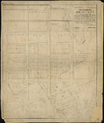 Plan, High-Healthy-Homelike. Delightful Surroundings. West Philadelphia Building Lots. … No Wet Cellars. Convenient to the City. 