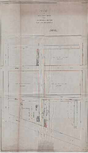 Plan, Plan of Sixty-seventh Street between Haverford Street and Leeds Street. For use of the Highway Committee only. 