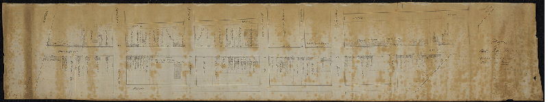 Plan, Plan of Forty-first Street from Market St. to Warren St. For use of Jury. Surveyed by [blank].