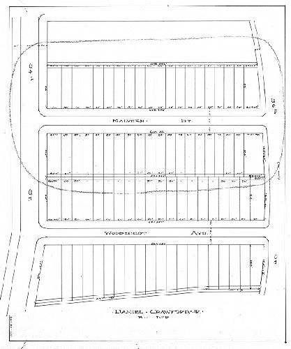 Plan, Daniel Crawford, Jr., Builder 