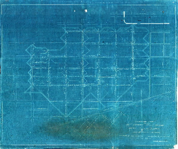 Plan, Drainage area of 46th Street Main Sewer, Mill Creek System. 12th Survey Dist. Dept. of Public Works, Bureau of Surveys, May 1896