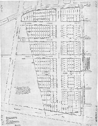 Plan, Revised calculations, plan of building lots for B. W. Melvin, 414 Real Estate Trust Bldg., Philadelphia. Note: The original of this plan of the Thrifty Development Co. is recorded in Plan Book 1, page 29. 