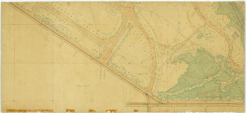 Section 1, Topographical Plan of Fairmount Park