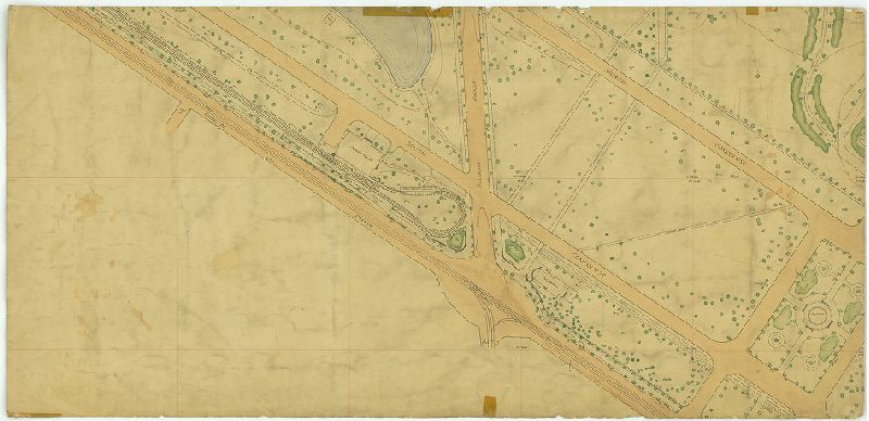 Section 2, Topographical Plan of Fairmount Park