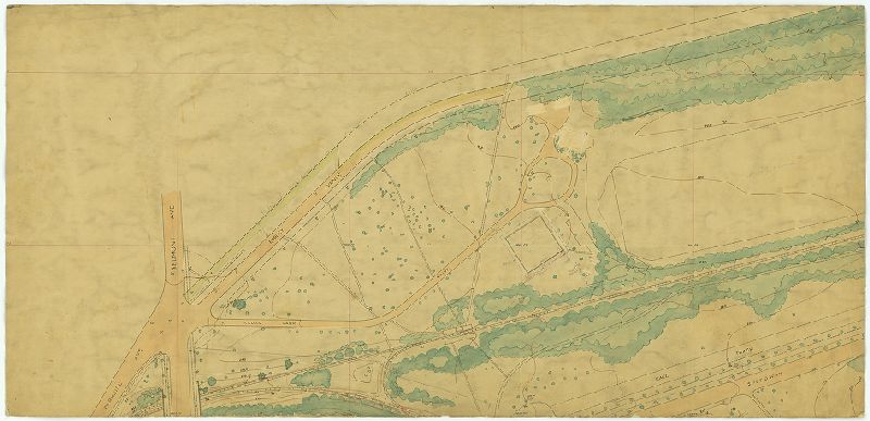 Section 17, Topographical Plan of Fairmount Park