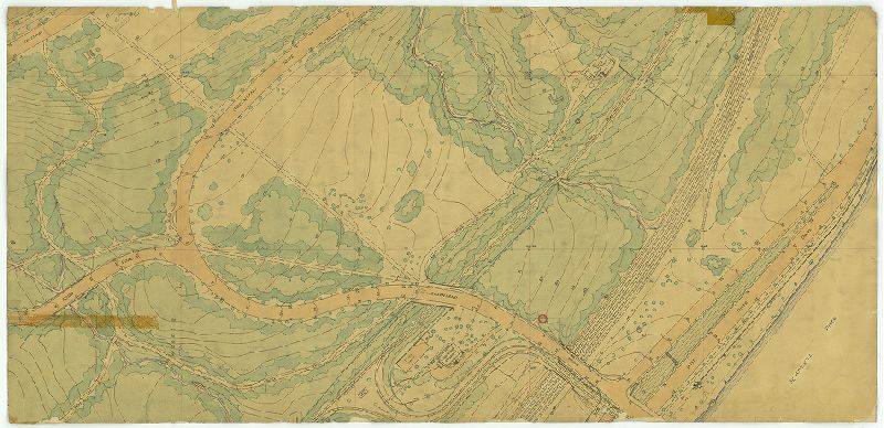 Section 19, Topographical Plan of Fairmount Park