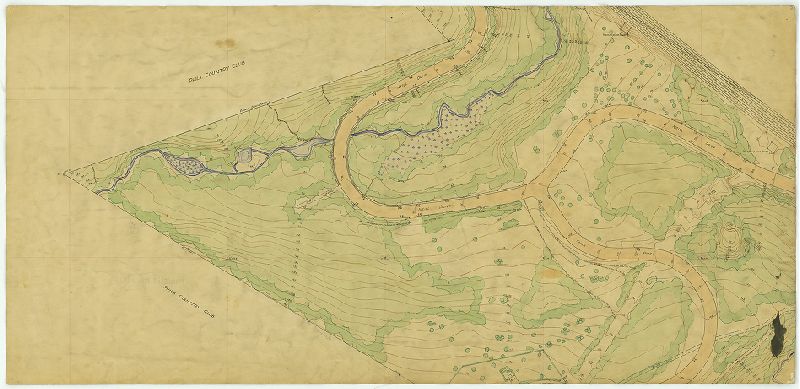 Section 26, Topographical Plan of Fairmount Park